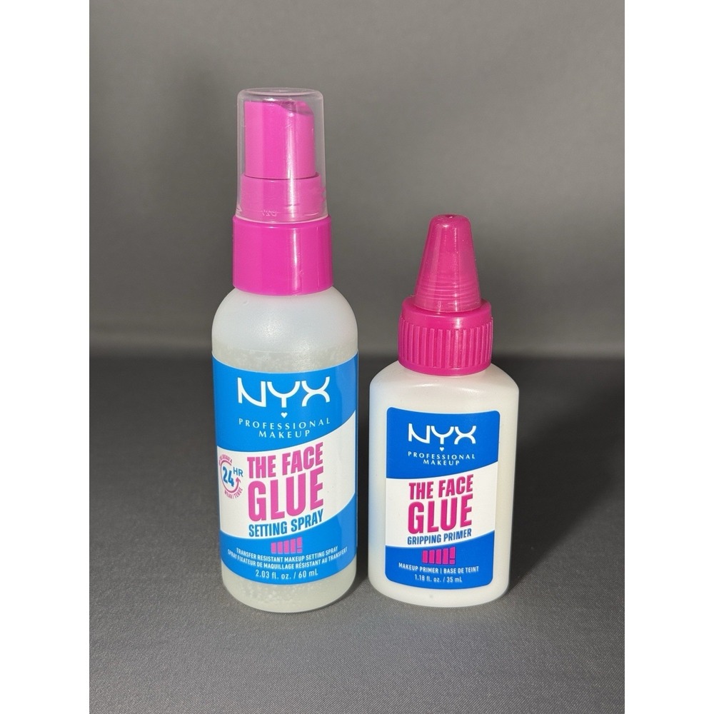 Primer Set - NYX The Face Glue Setting Spray & Gripping FGSS01 + FGP01